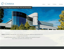 Tablet Screenshot of chirisa.com